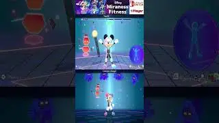 core strength workout - Disney Miraness Fitness - mainin game