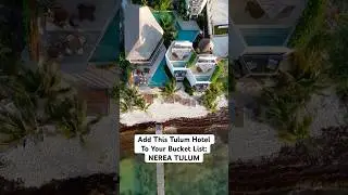 Best Boutique Hotel In Tulum, Mexico: 📍Nerea Tulum #tulum #hotel #mexico #travelvlog #hiddengems