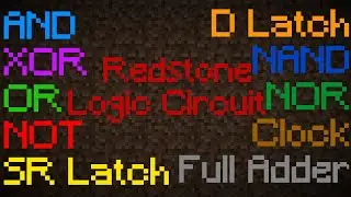 Redstone Logic Circuit Tutorial