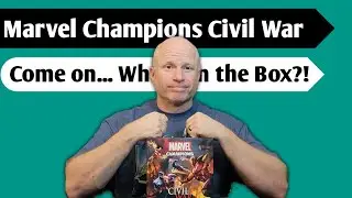 Распаковка дополнения Marvel Champions &laquo;Гражданская война&raquo;
