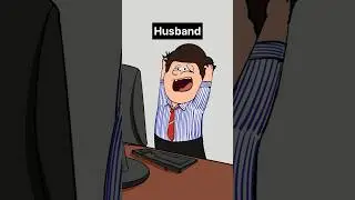Husband Vs Wife 😂 (4k memes) #shorts #funny #memes #viral