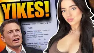 Elon Musk DRAMA - Crazy Right Wing Chick Claims She's Had His Baby!