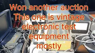 Auction Vintage Electronic Test Equipment