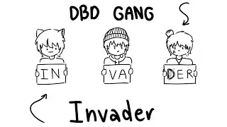INVADER ART TREND! (DBD gang)