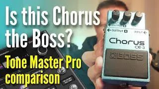 Real vs Modelled Boss CE-3 with the Fender Tone Master Pro!