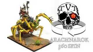 Warhammer Ogre Kingdoms Converted Arachnarok Spider