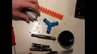How to make Powerful water pump 12v Pompka do wody z silniczka od wkrętarki