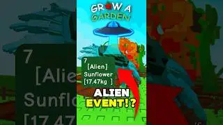 😱 *NEW* ALIEN Update EVENT?! | Grow A Garden Summer Update (ALIENLIKE) Admin Weather #growagarden