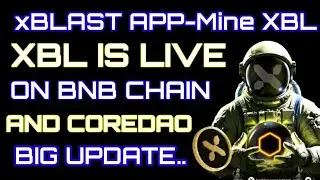 xBLAST APP -MINE XBL💯XBL ID LIVE COREDAO AND BNB CHAIN 🚀 How to import xBLAST in MetaMask