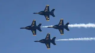 Blue Angels at Winter Training Saturday 1-10-26