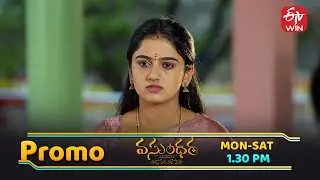 Vasundara Latest Promo | Episode No 208 | 28th January 2026 | ETV Telugu