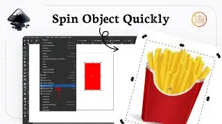 How to rotate in inkscape (Anchor Placement)