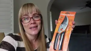Cheap garden pruners review | Affordable garden sheers | Fiskars garden pruners
