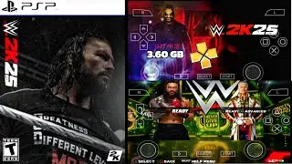NEW WWE 2K25 PSP REALIST MOD