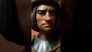 Живой бюст Лоренцо Медичи.