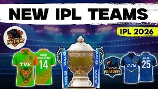 Top 5 Cities That Must Have an IPL Team  | IPL Expansion | New IPL Teams Jersey and Logo