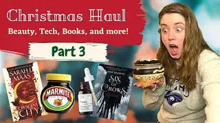 Christmas Haul 2020 Part 3 | Beauty Products, Tech, Books, & More!