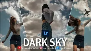 How To Edit Dark SKY Lightroom Mobile Preset Free DNG & XMP Download