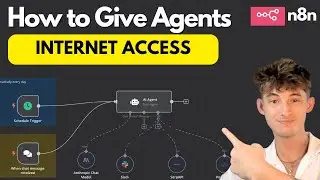 How to create an AI Agent with Internet Access (no-code)