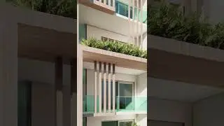 green facade design❤️😍Architecture❤️