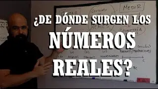 ¿De dónde vienen los números reales?