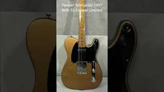 StompMan Review - Fender Telecaster AVRI 52 Copper 1997 (Limited - 150)