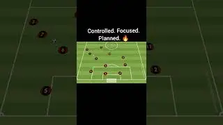 Random or planned?  #footballanalysis #FootballBreakdown #footballcoach #footballskill