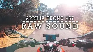Aprilia Tuono 457 Raw Exhaust Sound [No Music] | A POV bike ride to Nini Point near Lonavala