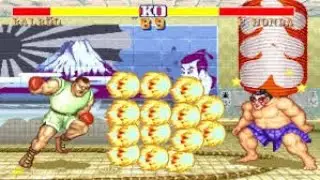 StreetFighter 2 Hack&ndash;Balrog Gameplay Hack&rsquo;li Balrog Oynanış/StreetFighter 2 Modded Balrog Gameplay