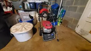 11/22/23 My Grandpa's Honda Black Max Pressure Washer Update