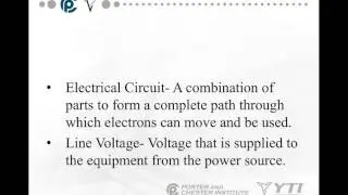 AirConditioning: ElectricalTerminology