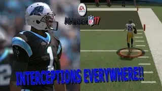 INTERCEPTIONS EVERYWHERE!! MADDEN 17 MUT GAMEPLAY