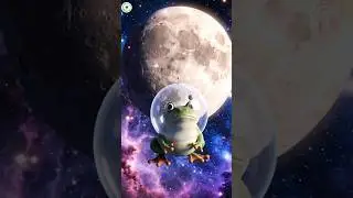 Space frog 🐸 ||  #space #viral #frog