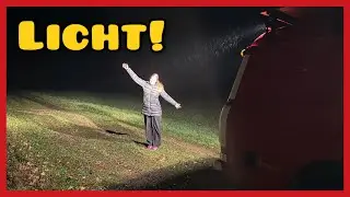 Unser erster VLOG! - Motor einstellen / Radl&auml;ufe fetten / Arbeitsleuchten anschlie&szlig;en