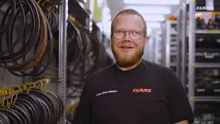 Med en CLAAS reservedelsekspedient p&aring; arbejde | M&oslash;d mennesket bag maskinen