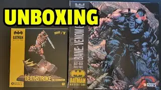 Unboxing Batman Miniatures Game: Deathstroke & Bane: Venom Overdrive
