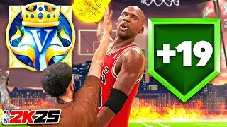 LEGEND MICHAEL JORDAN BUILD + 19 CAP BREAKERS is OVERPOWERED in NBA 2K25