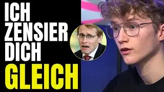 Pl&ouml;tzlich nimmt Sch&uuml;ler DANIEL G&Uuml;NTHER in die Mangel!