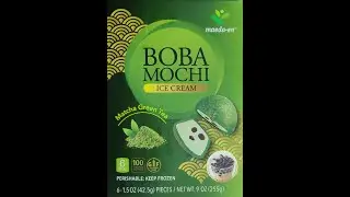 Maeda-En Boba Matcha Green Tea Mochi Ice Cream Review