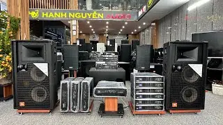 Test cục đẩy QSC 4050HD gửi Bác nghệ Nam Định. Loa JBL SR 4732A. Đt 0936.583.240///0368.028.299