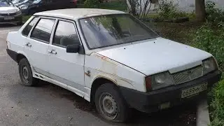 Заброшенный Ваз 21099