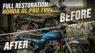 1994 Honda GL Pro Restoration | Rusty Wreck Transformed Into Shiny Classic! 🔧