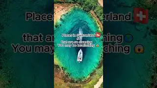 Amazing Places😱in Switzerland🇨🇭#1 #travel #switzerland #fact #viral #shorts #reels