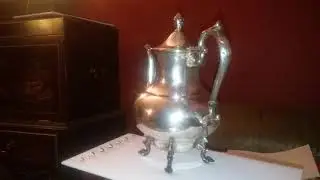 Vintage Sheridan silver plate tea/coffee pot (FOR SALE)