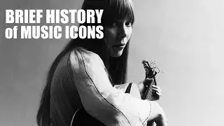 Joni Mitchell Brief History of Music Icons (2018)