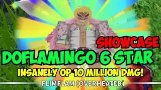 Doflamingo 6 Star IS INSANE! 10 MILLION DAMAGE! Rip Mihawk and Aqua goku!