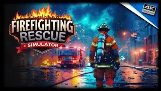 Firefighting Rescue Simulator (PS4) First Minutes Gameplay on PS5 Pro