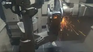 Fabryka Armatur Jafar SA folosește o mașină de debavurare marca Koyama Japonia