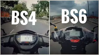 TVS NtorQ Bs4 Vs Bs6 || Race Edition
