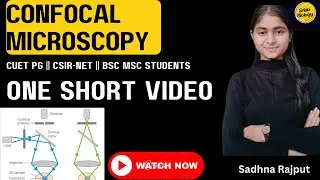 Confocal Microscopy ll Tool and Techniques l Cell Biology l CUET PG CSIR NET BSC Msc Students